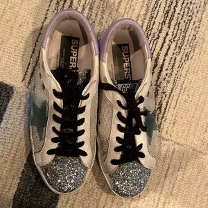 Golden Goose Superstar Glitter Sneakers